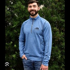 Ogio Endurance Pullover Sweatshirt | Electric Blue Sz L EXC Condition